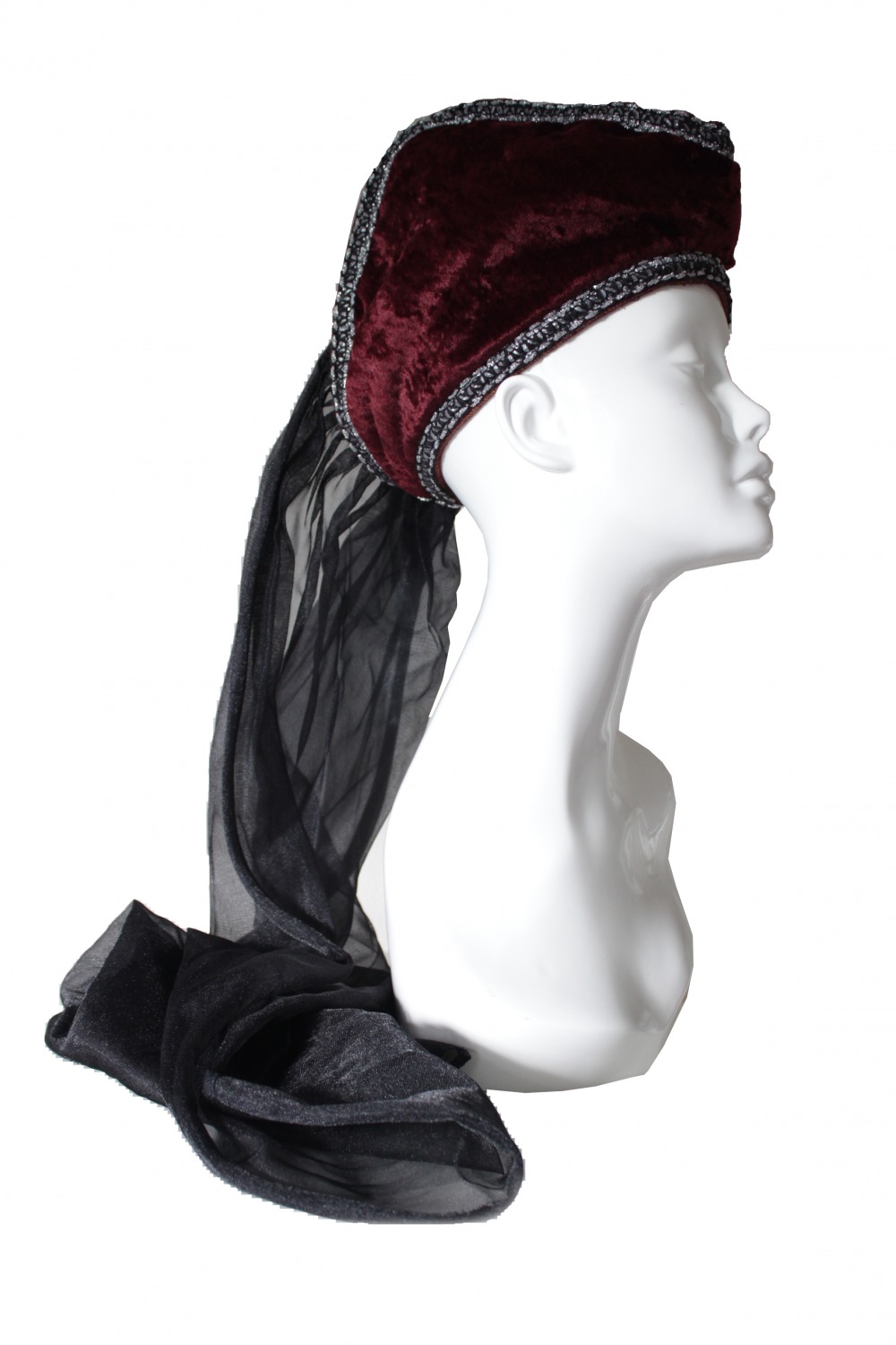 Ladies Petite Medieval Tudor Elizabethan Costume And Headdress Size 14 - 16 Image